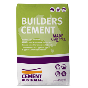 Picture of 20kg bag of Builders Cement.