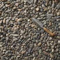 Photo of Cascade Pebbles | Featured Image for Cascade Pebble 25mm Product Page by Centenary Landscaping Supplies.