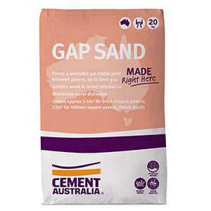 Picture of 20kg bag of Gap Sand.