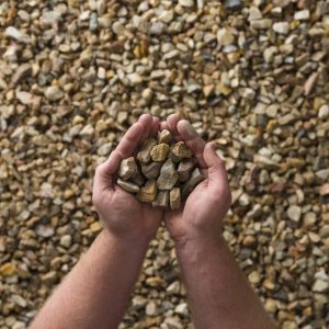 Photo of Multi Colour Gravel | Featured Image for Multi Colour Gravel Product Page by Centenary Landscaping Supplies.