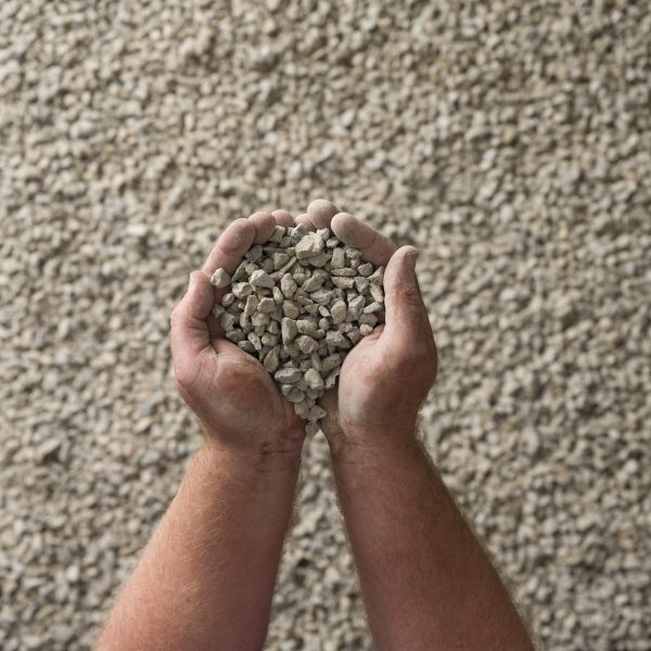 Photo of Recycled Drainage Gravel | Featured Image for Recycled Drainage Gravel 10mm Product Page by Centenary Landscaping Supplies.