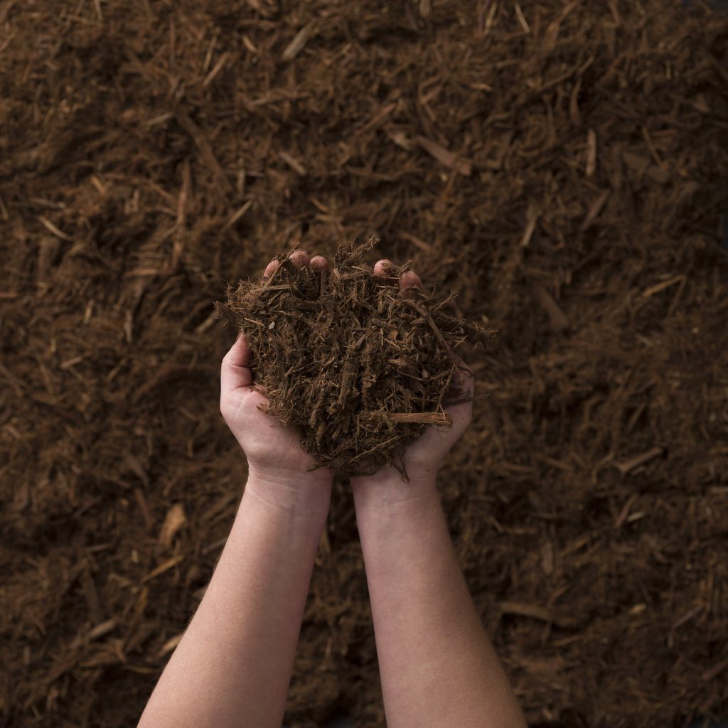 Photo of Red Cyprus Mulch | Featured Image for Red Cyprus Mulch Product Page by Centenary Landscaping Supplies.