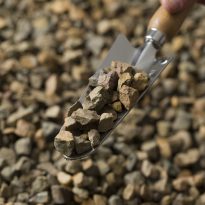 Photo of River Pebble Garden Stones | Featured Image for River Pebble 20mm Product Page by Centenary Landscaping Supplies.