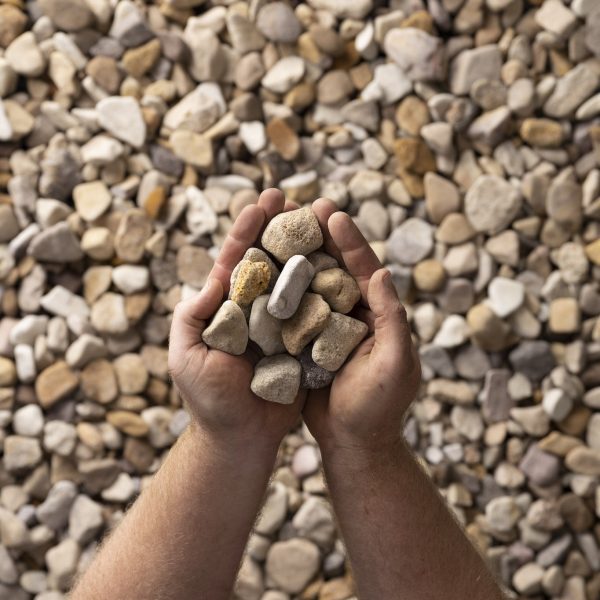 Photo of Tumbled Sandstone | Featured Image for Tumbled Sandstone 50mm Page by Centenary Landscaping Supplies.
