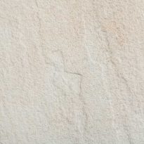 Zoomed in view of the texture of a cream coloured Centurystone paver | Featured image for Centurystone Pavers.