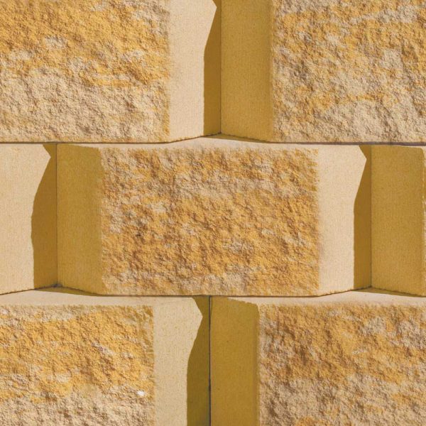 Zoomed in view of Sydney Blend coloured Moreton blocks | Featured image for Moreton Blocks.