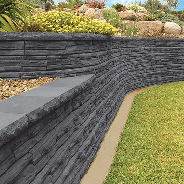 Retaining wall made from Natural Impressions Flagstone | Featured image for Natural Impressions Flagstone.