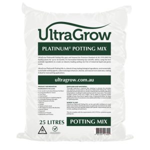 25 litre bag of UltraGrow Platinum potting mix | Featured image for UltraGrow Platinum Potting Mix.