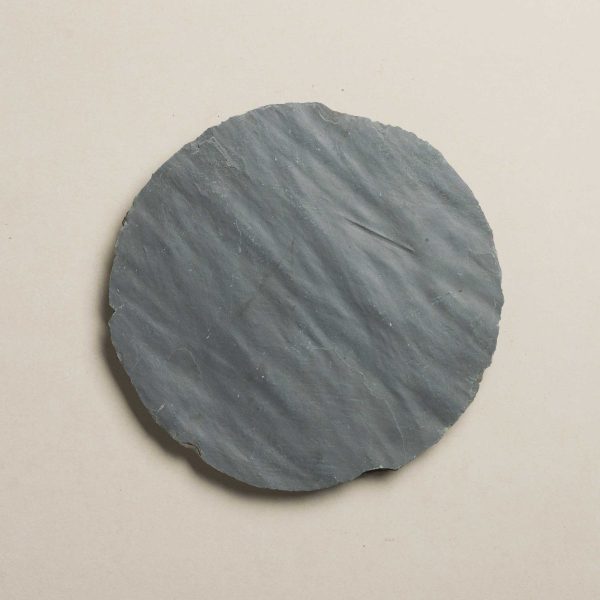 Top view of a Round Stone stepping stone | Featured image for Round Stone Steppers.