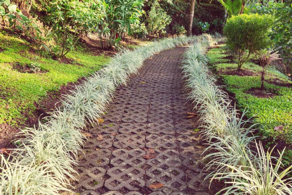Landscaping pathway | Featured image for Common Landscaping Problems blog on Centenary Landscaping Supplies.